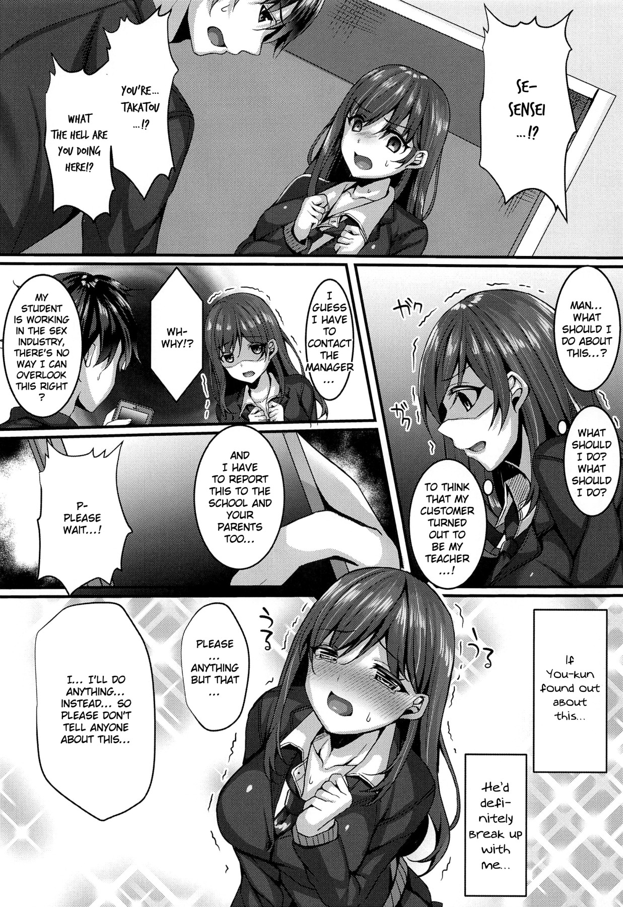 Hentai Manga Comic-Student Delivery - Takatou Yuri's Personal NTR Experience-Read-5